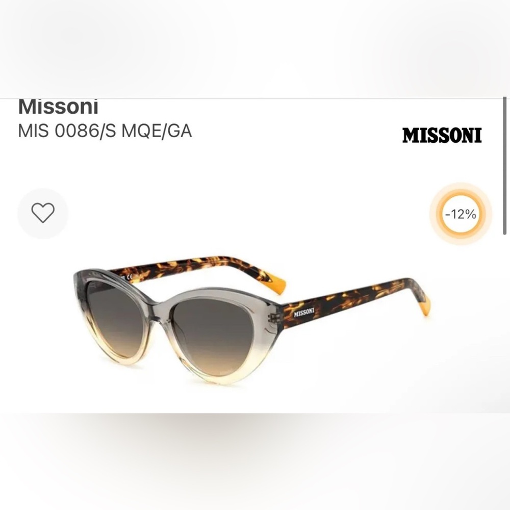 Missoni Gradient and Tortoise Sunglasses